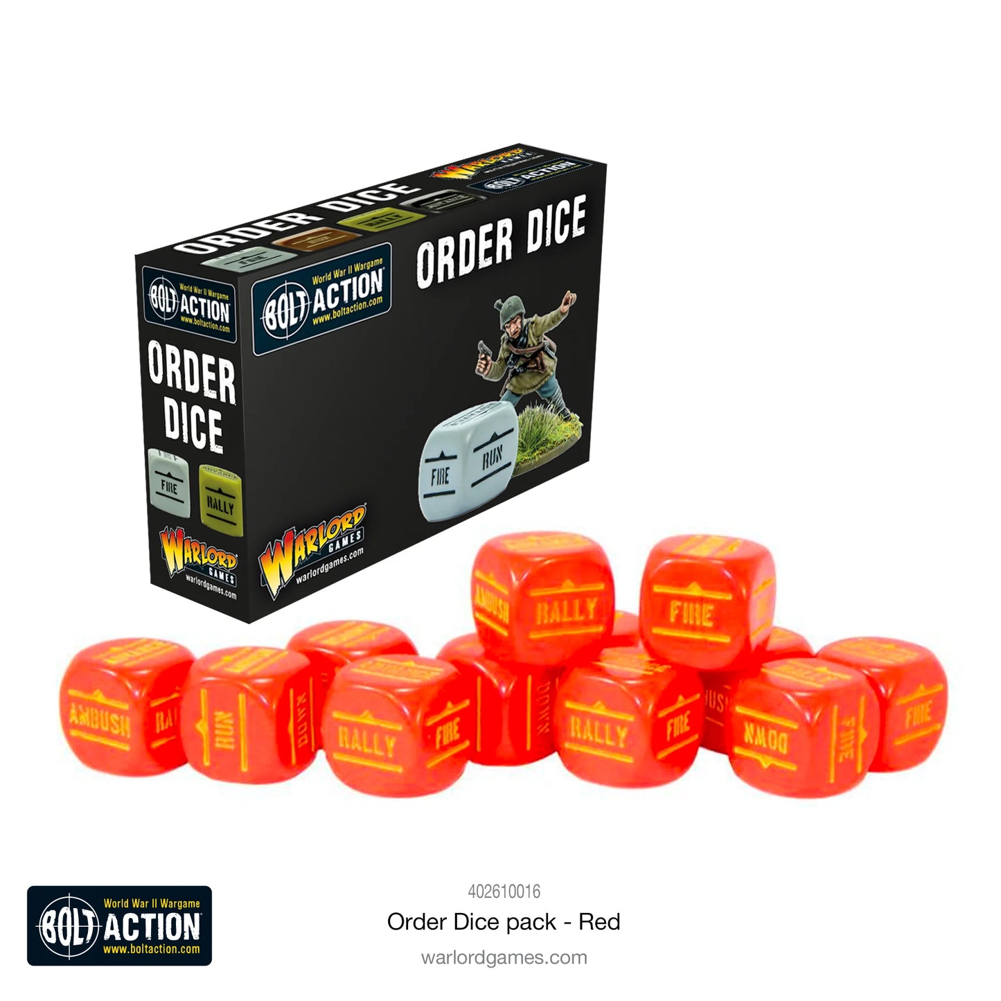 Order Dice Pack - Red