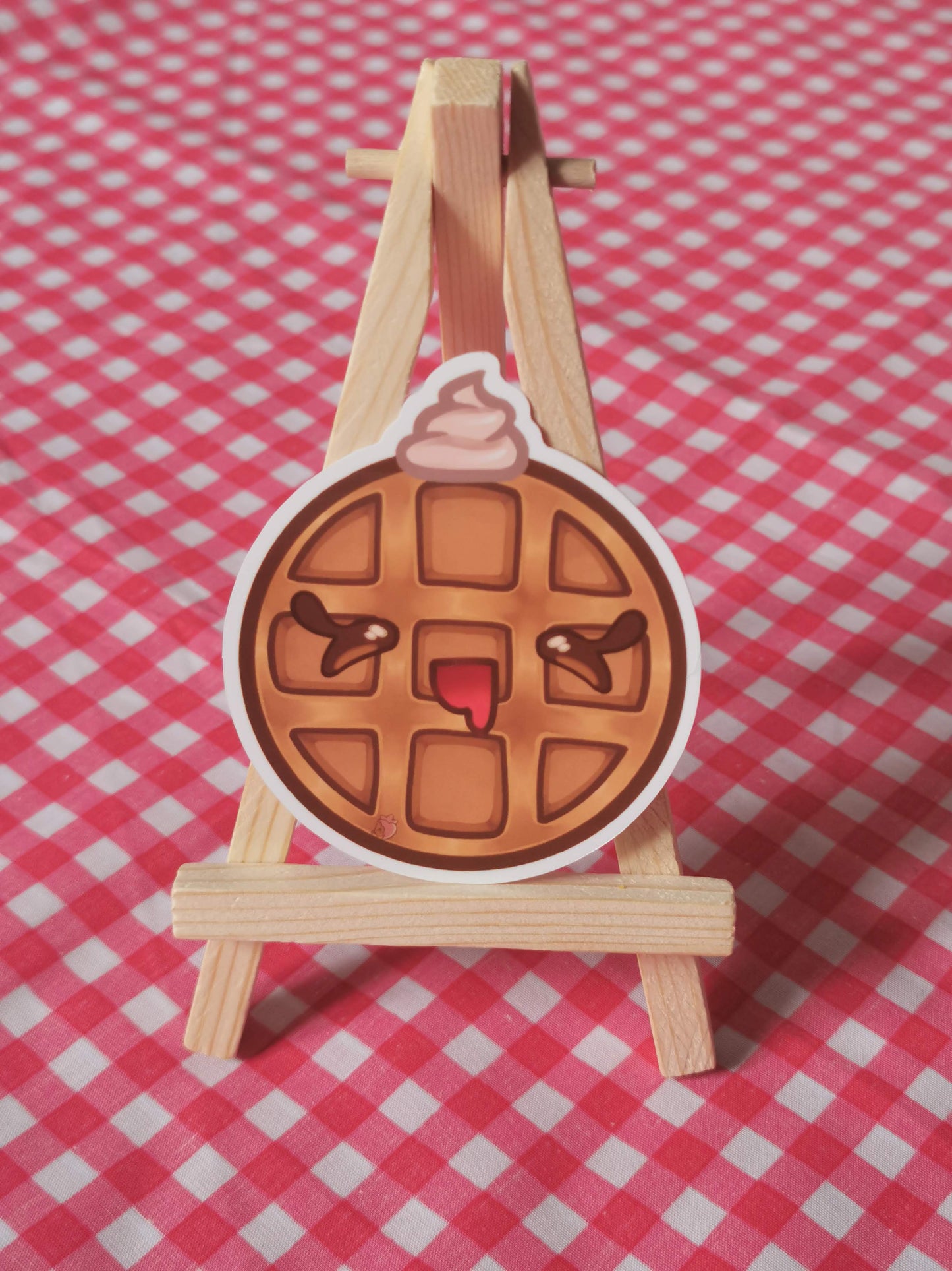 Breakfast Waffle Sticker