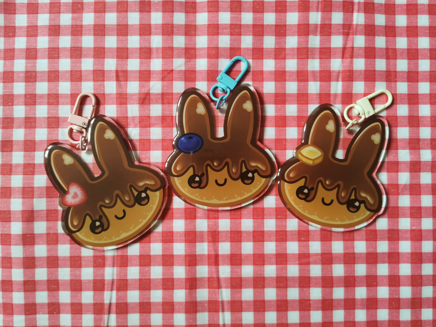 Butter Pancake Keychain