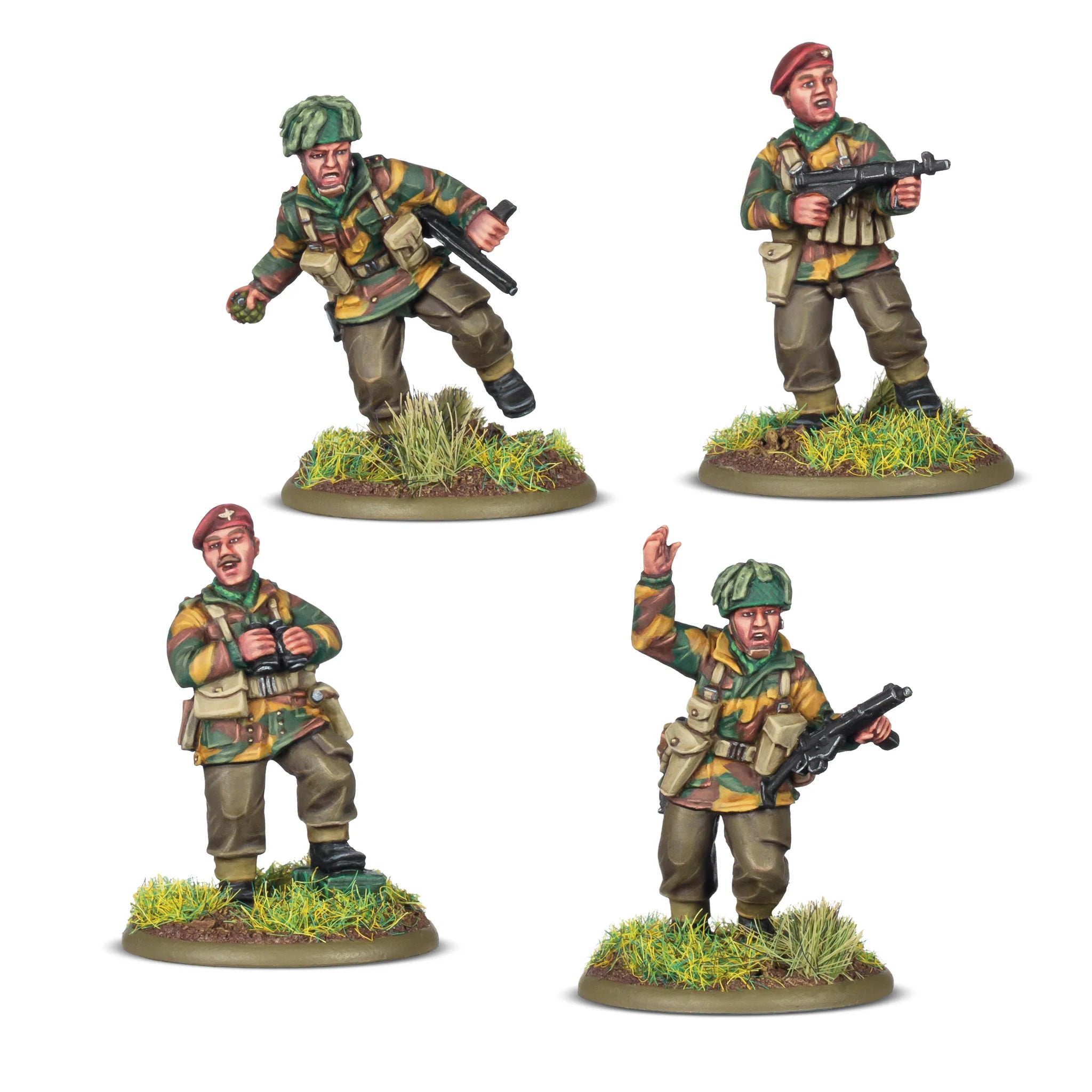 British Airborne Platoon Commanders – Simpaul Wargaming