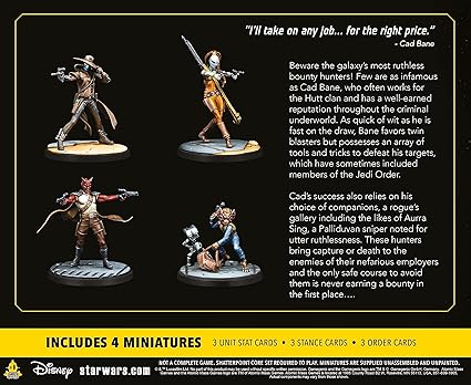 Star Wars Shatterpoint: Fistful of Credits (Cad Bane Squad Pack)