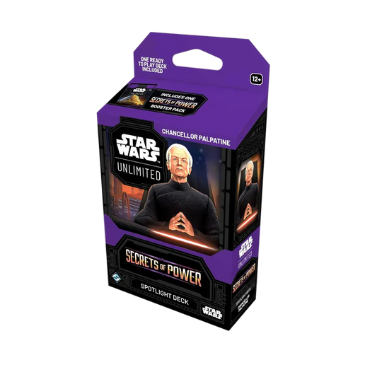 Star Wars: Unlimited - Secrets of Power Spotlight Deck Chancellor Palpatine