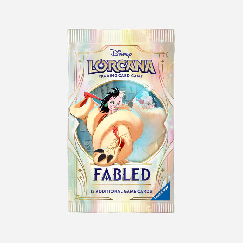 Disney Lorcana Trading Card Game - Fabled Booster Pack