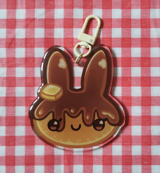 Butter Pancake Keychain