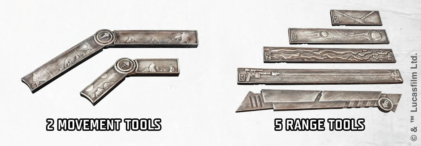 Star Wars: Shatterpoint Range and Movement Tools